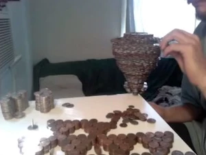 Stacking Coins on Dime Stacking Coins on Dime