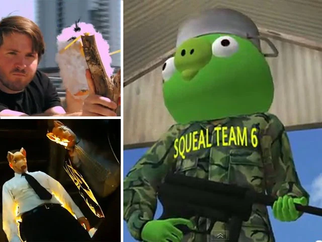 angry birds header angry birds rooster teeth machinima nma video game movie trailers iphone