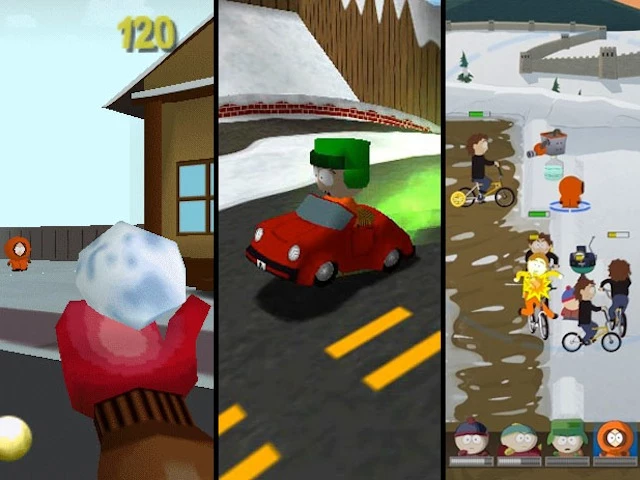 south park header south park video game south park rally south park let's go tower defense play cartman stan kyle kenny comedy central video games