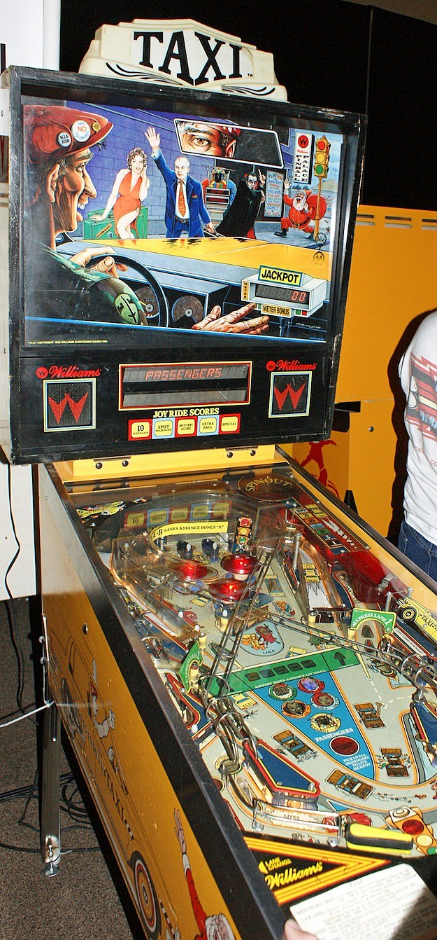 Taxi taxi pinball texas pinball festival