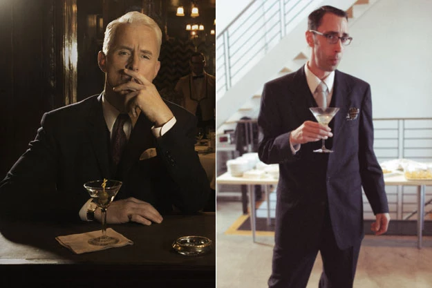 dressing like 'Mad Men' dressing like 'Mad Men'