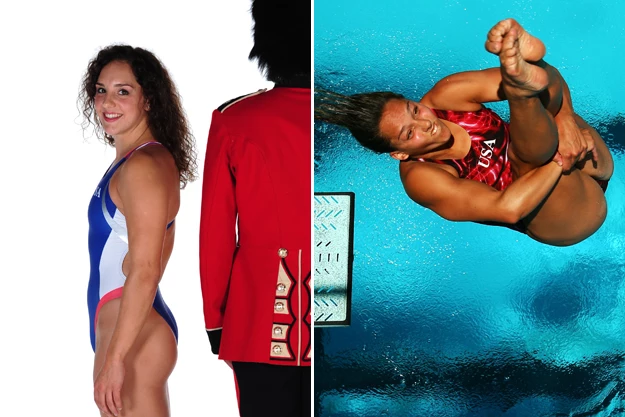 Hot Girl Divers, Funny Faces Hot Girl Divers, Funny Faces