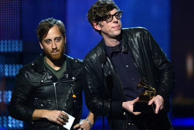 Black Keys accept Best Rock Performance for "Lonely Boy" onstage at the 55th Annual GRAMMY Awards Black Keys accept Best Rock Performance for "Lonely Boy" onstage at the 55th Annual GRAMMY Awards