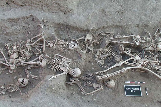 Black Death burial ground Black Death burial ground