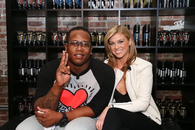 Action Film Star Adrianne Palicki and Denver Linebacker Von Miller Unveil New AXE Face Line at AXE Facescore Event in NYC Action Film Star Adrianne Palicki and Denver Linebacker Von Miller Unveil New AXE Face Line at AXE Facescore Event in NYC