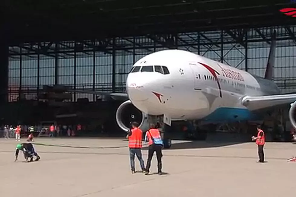 Nothing to See Here — Just a Guy Pulling a Boeing 777